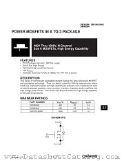 OM10N100NK datasheet pdf Omnirel