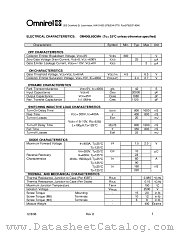 OM400L60CMA datasheet pdf Omnirel