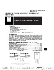 OM4219SC datasheet pdf Omnirel