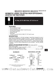 OM5216ST datasheet pdf Omnirel