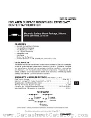 OM5221SM datasheet pdf Omnirel