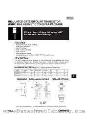 OM6502ST datasheet pdf Omnirel