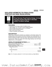 OM7664SC datasheet pdf Omnirel