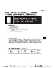 OMH410 datasheet pdf Omnirel