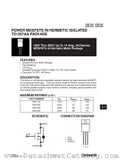 OMY340 datasheet pdf Omnirel