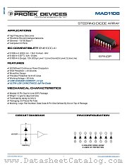 MAD1108 datasheet pdf Protek Devices