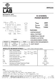 IRFE230 datasheet pdf SemeLAB