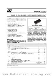 VNQ600A-8960 datasheet pdf SGS Thomson Microelectronics