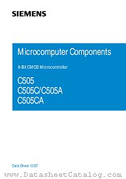 SAF-C505CA-4EM datasheet pdf Siemens