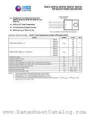 BDW74B datasheet pdf TRSYS