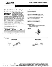 HUF76129D3 datasheet pdf Intersil