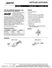 HUF76143S3S datasheet pdf Intersil