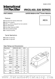 S20 datasheet pdf International Rectifier