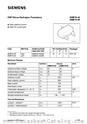 SMBTA64 datasheet pdf Siemens