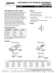 HGTD7N60A4S datasheet pdf Intersil