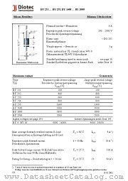 BY255 datasheet pdf Diotec Elektronische