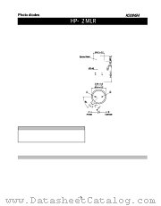 HP-2MLR datasheet pdf Kodenshi Corp