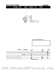 KSM-605TN2 datasheet pdf Kodenshi Corp