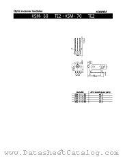 KSM-705TE2 datasheet pdf Kodenshi Corp