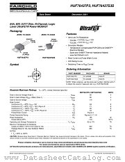 HUF76445P3 datasheet pdf Intersil