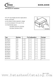 BC848AW datasheet pdf Diotec Elektronische