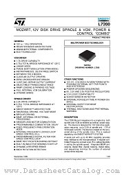 L7200 datasheet pdf ST Microelectronics