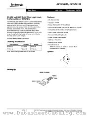 RFP2N10L datasheet pdf Intersil