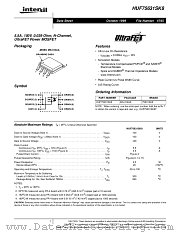 HUF75631SK8 datasheet pdf Intersil