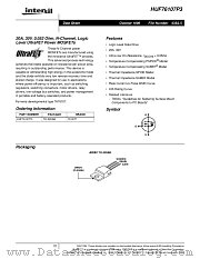 HUF76107P3 datasheet pdf Intersil