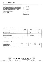 ZMY5.1 datasheet pdf Semtech