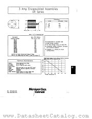 ER datasheet pdf Microsemi