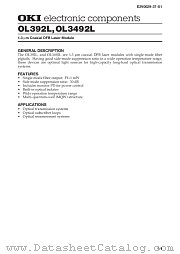 OL392L datasheet pdf OKI electronic eomponets