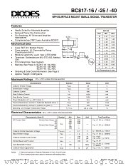 BC817 datasheet pdf Diodes