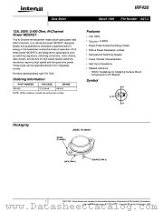 IRF450 datasheet pdf Fairchild Semiconductor