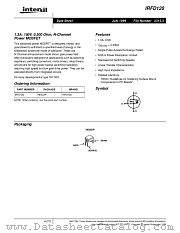 IRFD120 datasheet pdf Intersil