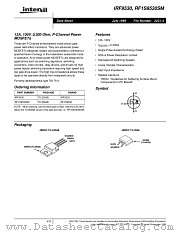 IRF9530 datasheet pdf Intersil