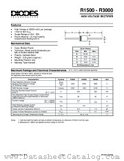 R1500 datasheet pdf Diodes