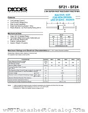 SF23 datasheet pdf Diodes