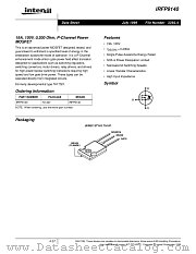 IRFP9140 datasheet pdf Intersil