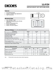 LL4154 datasheet pdf Diodes