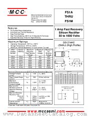 FS1D datasheet pdf MCC