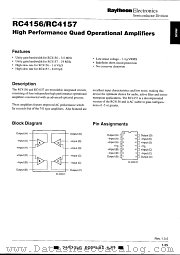 RC4157 datasheet pdf Raytheon