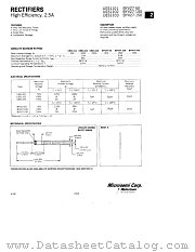 BYV27-50 datasheet pdf Microsemi