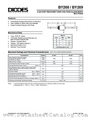 BY268 datasheet pdf Diodes