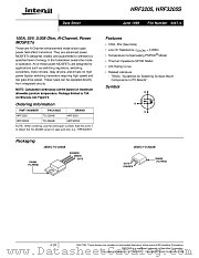 HRF3205S datasheet pdf Intersil