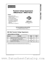 SMBJ170(C)A datasheet pdf Fairchild Semiconductor