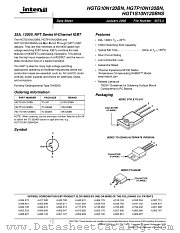 HGTP10N120BN datasheet pdf Intersil