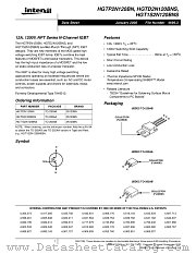 HGTD2N120BNS datasheet pdf Intersil