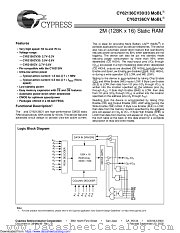 CY62136CV datasheet pdf Cypress