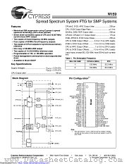 W159 datasheet pdf Cypress